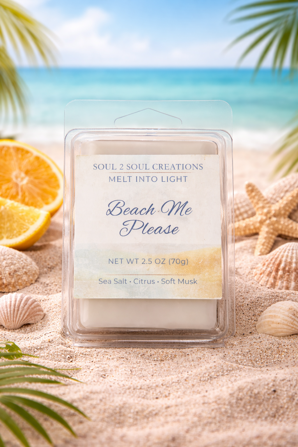 Beach Me Please Wax Melt